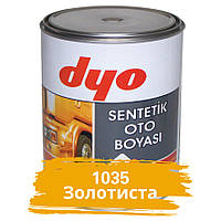 1035 Золотиста фарба Алкідна для авто Dyo 1 кг (без затверджувача)