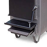 Твердопаливний котел Буржуй КП-12 з плитою, фото 4