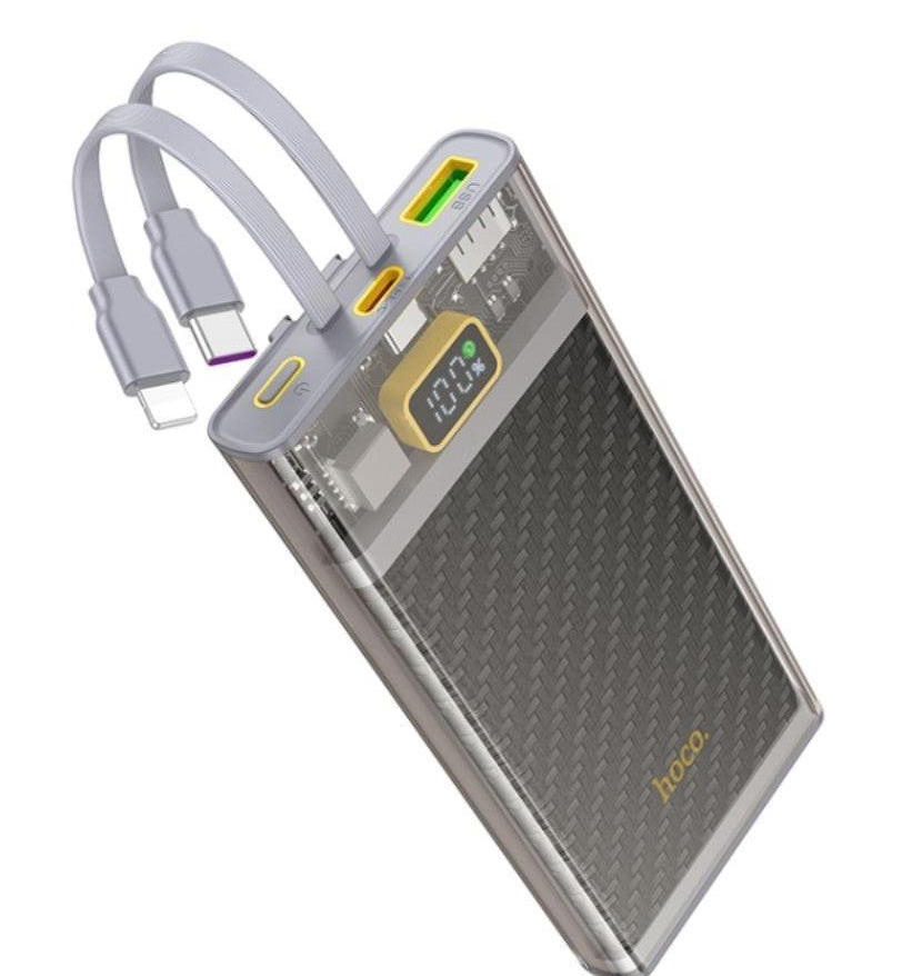 Портативний акумулятор Power Bank Hoco J104 Discovery edition 22.5W 10 000mAh Gray