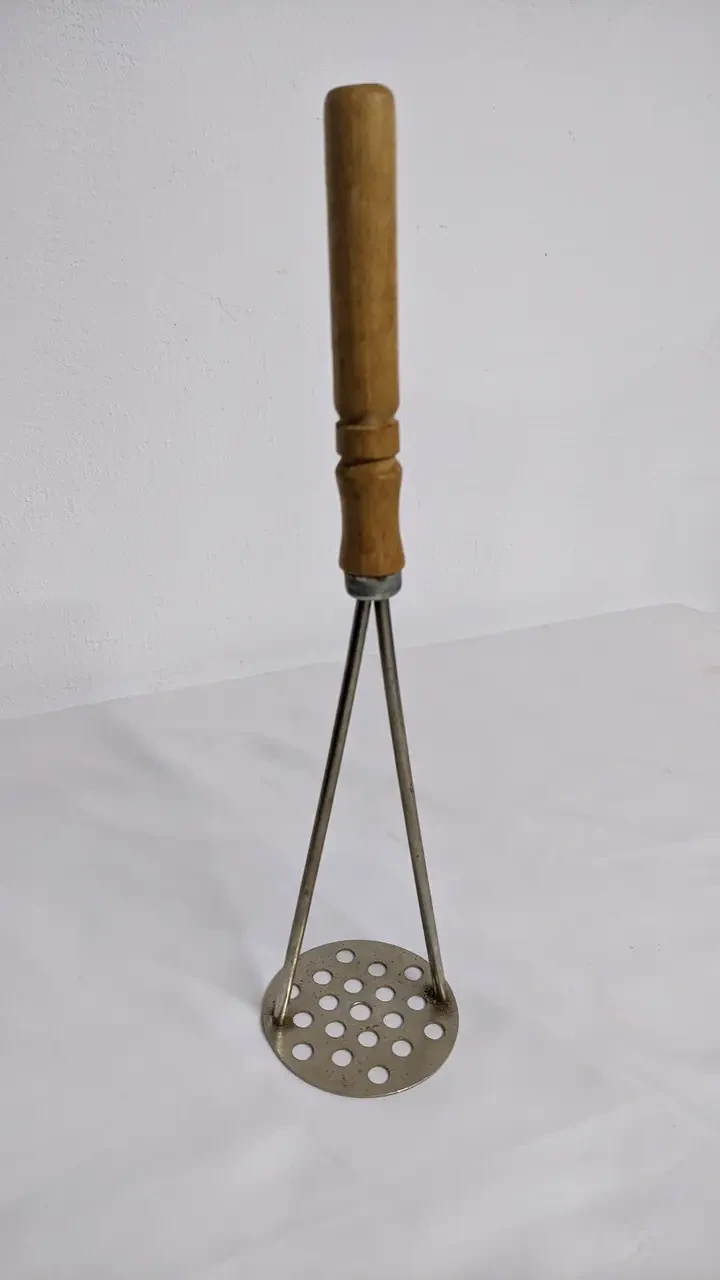 Картоплемялка овал дерев'яна ручка 48863, фото 1