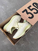 Жіночі кросівки Adidas Yeezy Boost 350 Butter premium Взуття Адідас Ізі Буст 350 жовті текстиль весна літо, фото 5