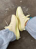 Жіночі кросівки Adidas Yeezy Boost 350 Butter premium Взуття Адідас Ізі Буст 350 жовті текстиль весна літо, фото 10