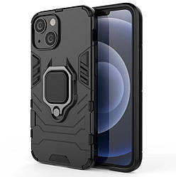 Чохол бампер Primolux Ring Armor для Apple iPhone 13 Mini - Black