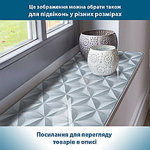 Покриття для столу, м'яке скло з фотодруком, Об'ємний квітковий візерунок 60 х 100 см (1,2 мм) МСПБ-tx388, фото 5