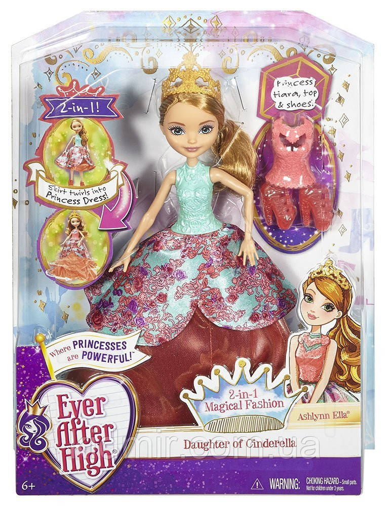 Кукла Эвер Афтер Хай Эшлин Элла Волшебный наряд Ever After High Ashlynn Ella DNB90 - фото 9 - id-p415301789