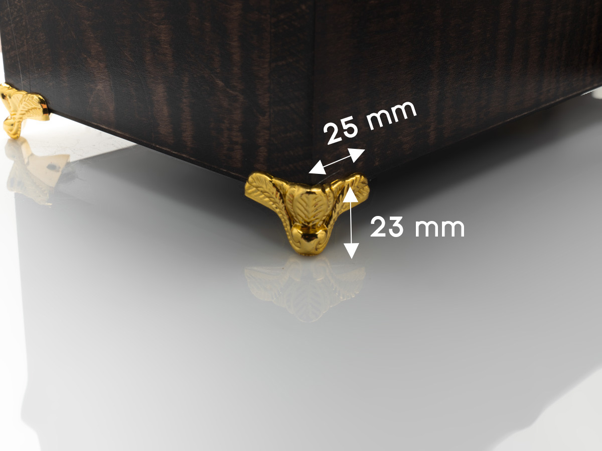 Ніжка для скриньок. Пластик. 25х23мм, фото 1