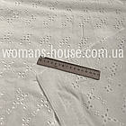 Тканина Батист вишивка прошва Білий, фото 2