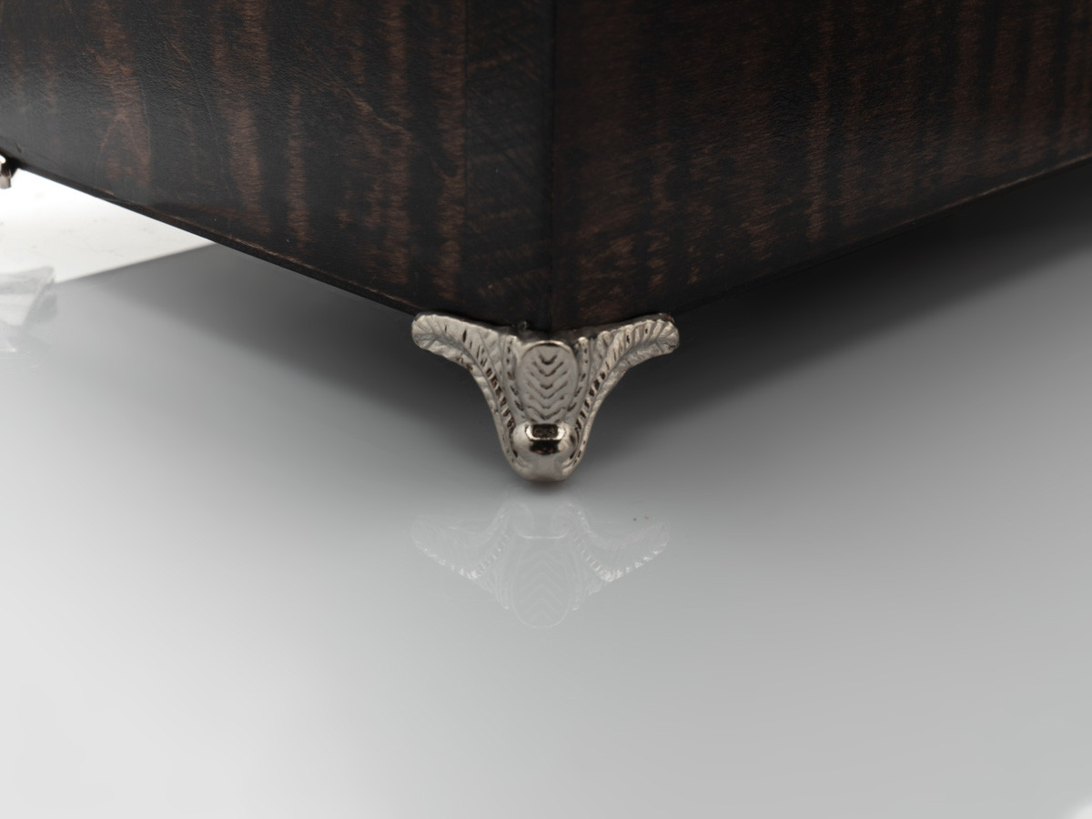 Ніжка металева. Колір "срібло". 25х23мм, фото 1