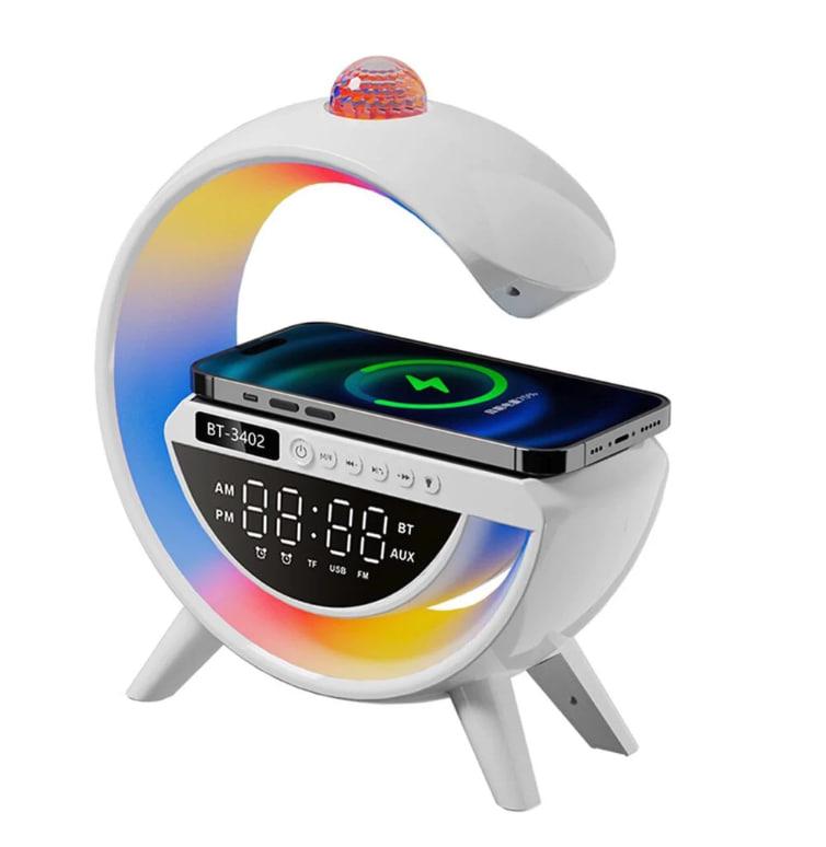 Ночник LED лампа RGB колонка у вигляді літери G BT 3402, фото 1