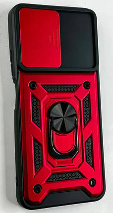 PC + TPU чохол Camshield Armor для ZTE Blade A71 / червоний, фото 2
