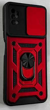 PC + TPU чохол Camshield Armor для ZTE Blade A71 / червоний, фото 1