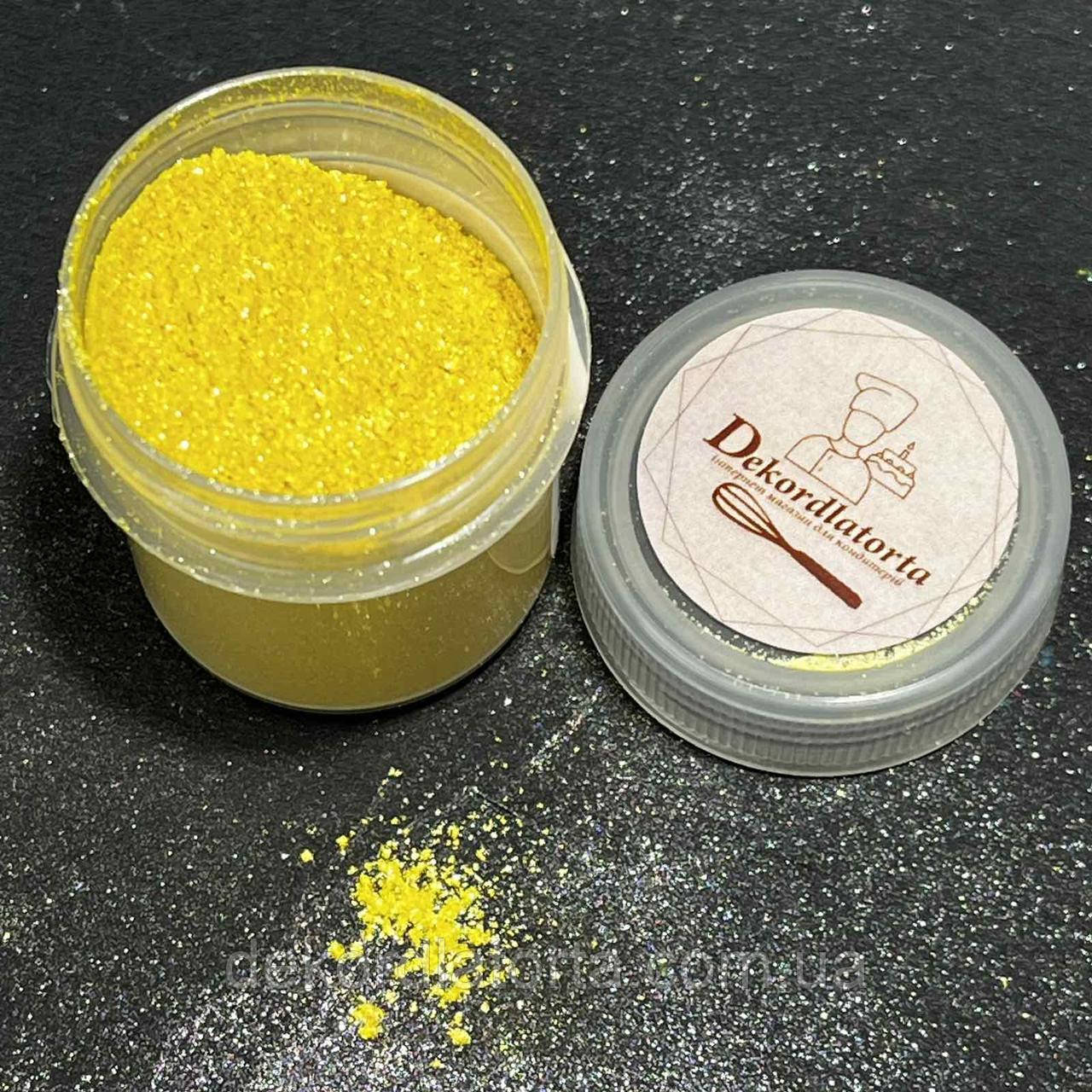 Харчовий блиск Shiny Lemon (Гліттер)  5 гр.