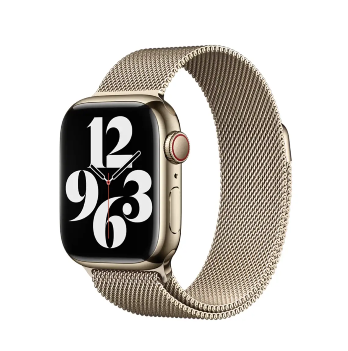 Ремінець Milanese Loop для Apple Watch 42/44/45/49 mm Gold