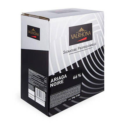 Шоколад чорний Ariaga 66% Valrhona 5 кг, фото 1