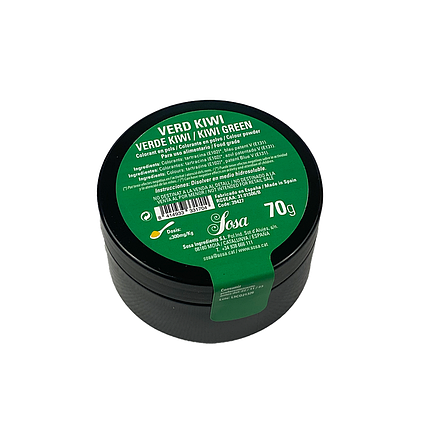 Барвник порошковий водорозчинний ківі Sosa 70 г, фото 1