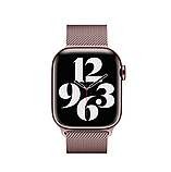 Ремінець Milanese Loop для Apple Watch 38/40/41 mm Rose Gold, фото 3