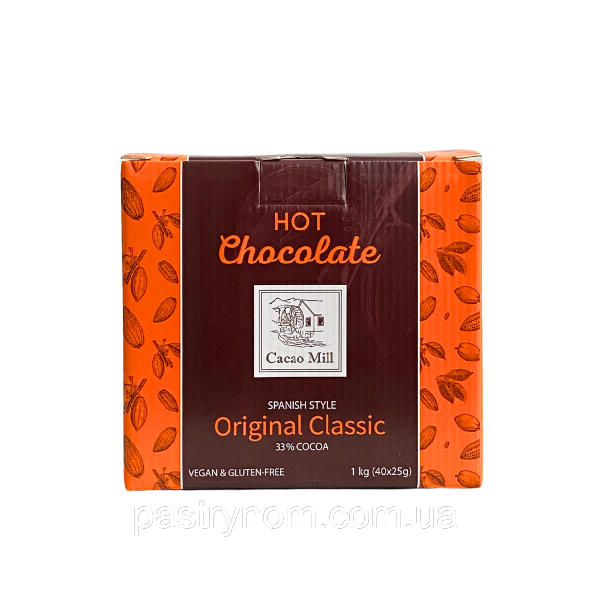 Гарячий шоколад Classic Original Cacao Mill стіки 25 г, 1 кг