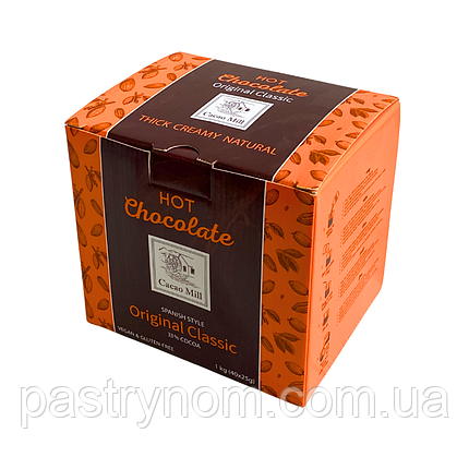 Гарячий шоколад Classic Original Cacao Mill стіки 25 г, 1 кг, фото 3