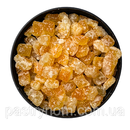 Апельсинові цукати CacaoMill 10х10 мм D (у пудрі) 700 г, фото 1