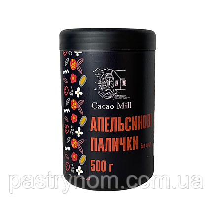 Апельсинові палички CacaoMill 60х5х6 мм 500 г, фото 1