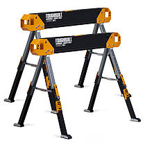 Козли 2шт 1180кг будівельні інструментальні столярні робочі складні TB-C650-2 TOUGHBUILT, фото 2
