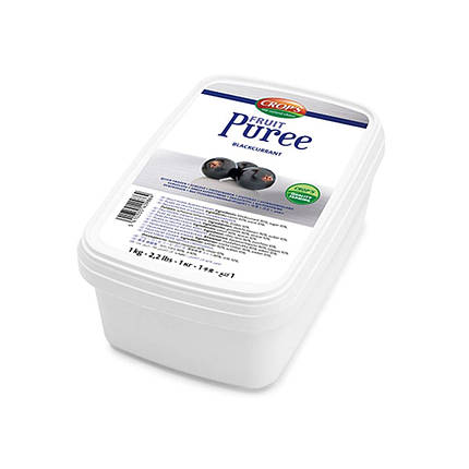 Пюре з чорної смородини заморожене Crop's 1 кг, фото 1