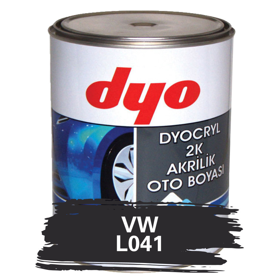 Volkswagen L041 Акрилова фарба для авто DYO 1 л (без затверджувача)