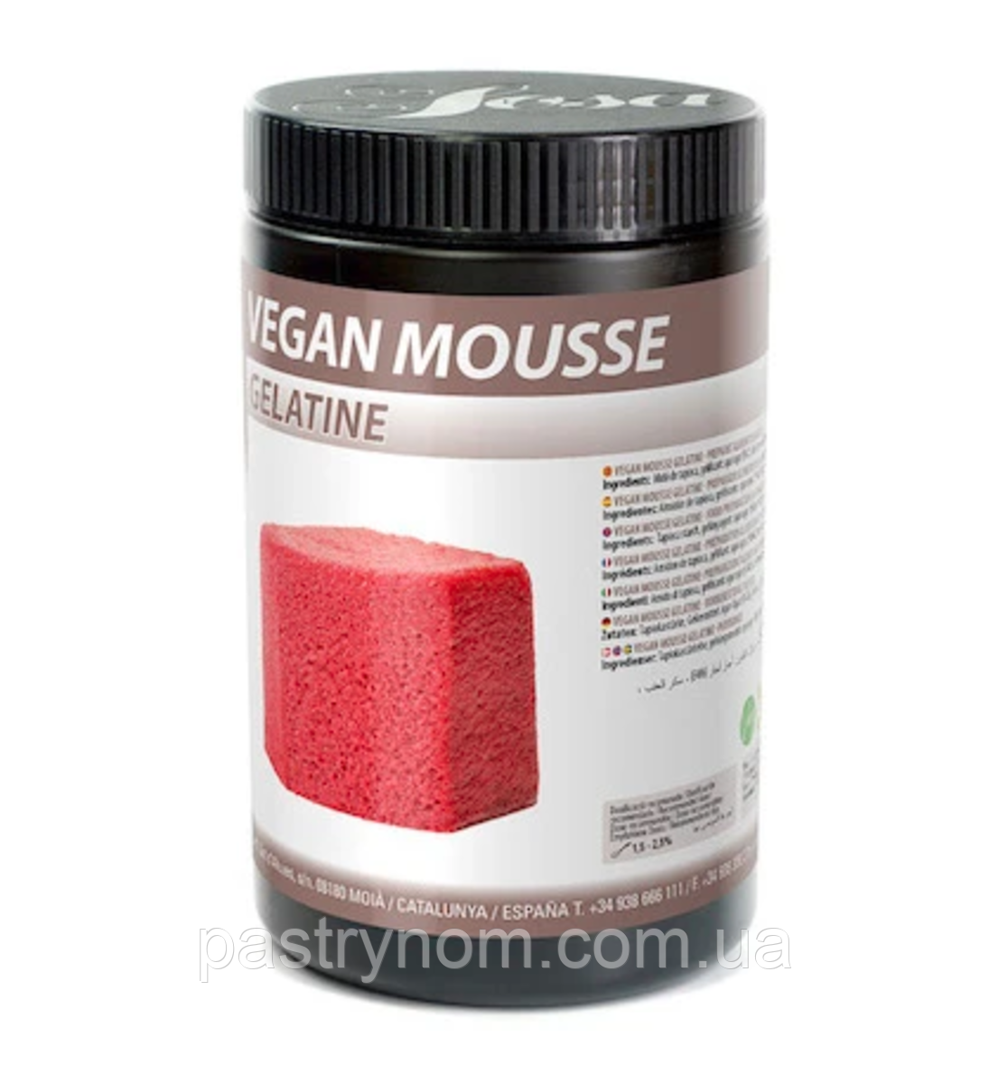 Текстурний агент Vegan Mousse Gelatine Sosa 500 г