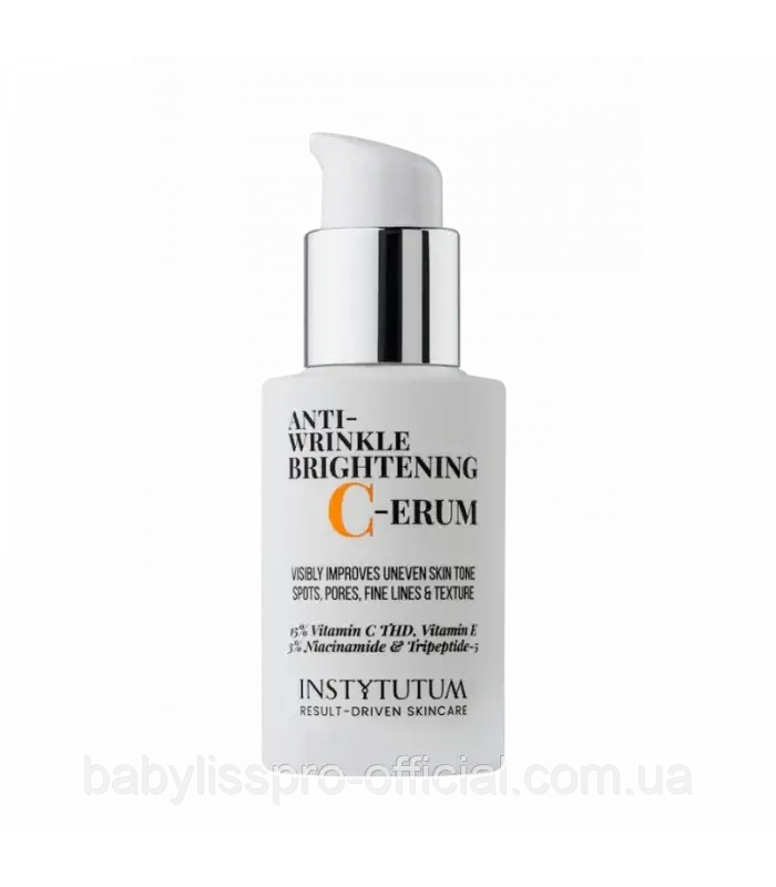 Суперконцентрований серум з вітаміном С Instytutum Anti-wrinkle brightening C-erum 30mL In2358
