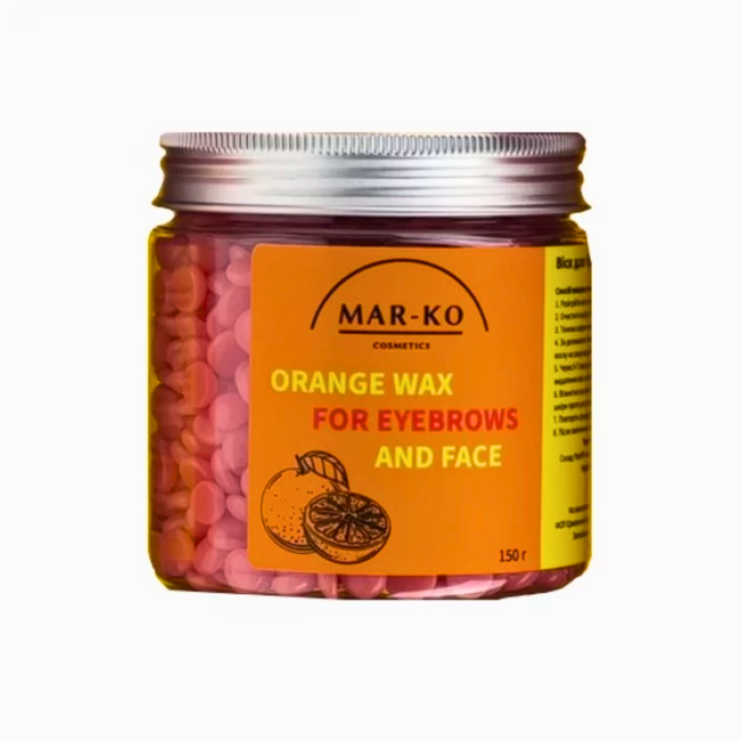 Віск для депіляції та ваксингу | Mar-Ko | ORANGE (Апельсин) 150г