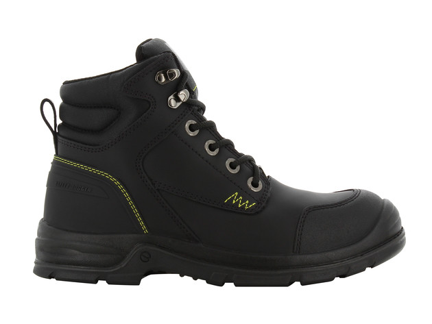 Черевики Worker S3 SRC, шкіряні, металевий підносок, колір чорний, розмір 43