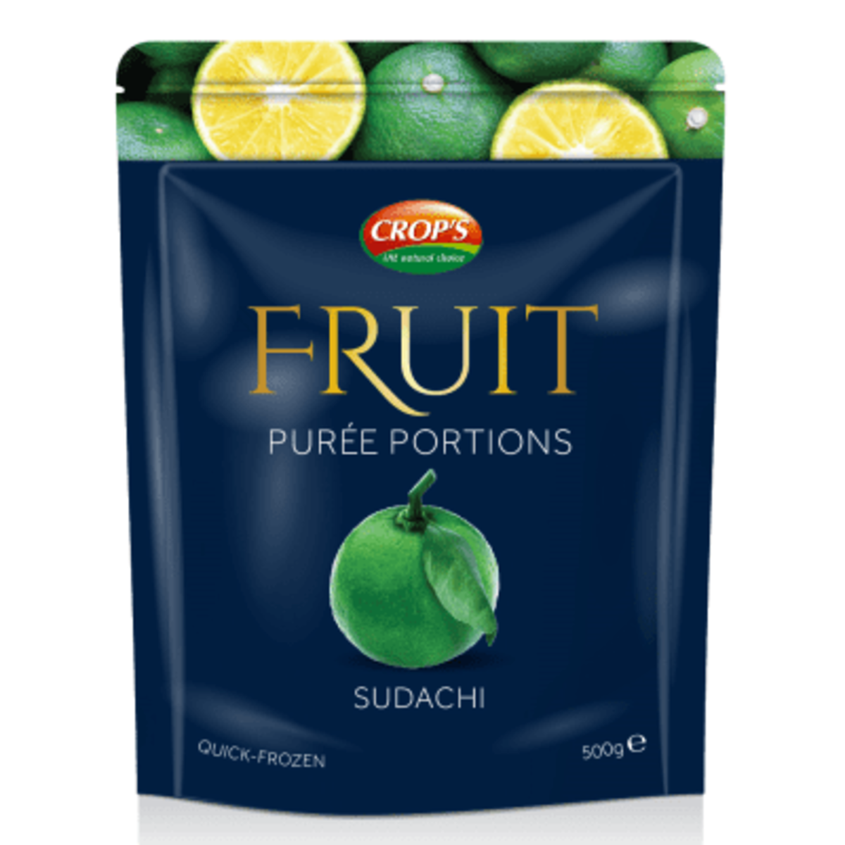 Пюре з судачі порційне заморожене Crop's 500 г