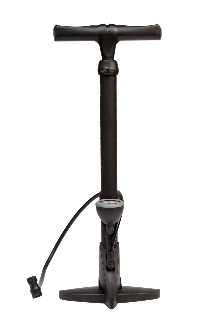 Насос напольний чорний GIYO GF-43P 160psi з манометром