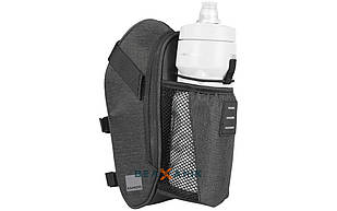 Велосумка під сідло Sahoo Urban 131464 з кишенею для пляшки 1,8 л чорна