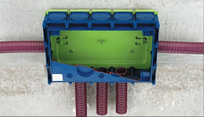 K — спеціальні розподільчі коробки Spelsberg IBT Export GB and USA Standard під заливку у стіни