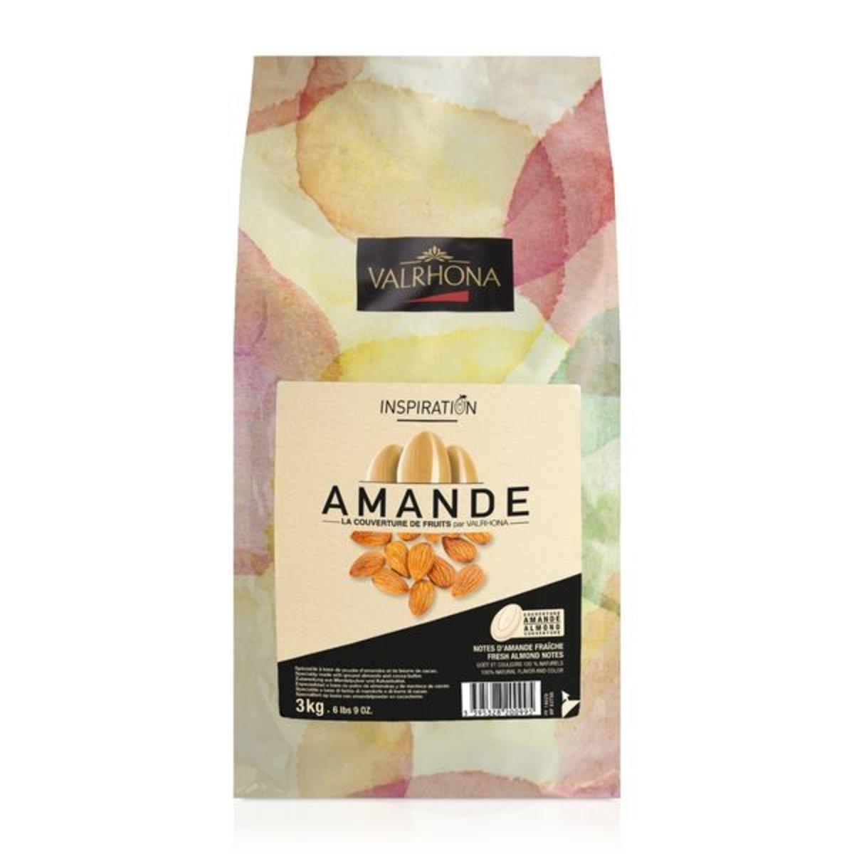 Шоколад зі смаком мигдалю Inspiration Amande Valrhona 3 кг
