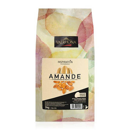 Шоколад зі смаком мигдалю Inspiration Amande Valrhona 3 кг, фото 1