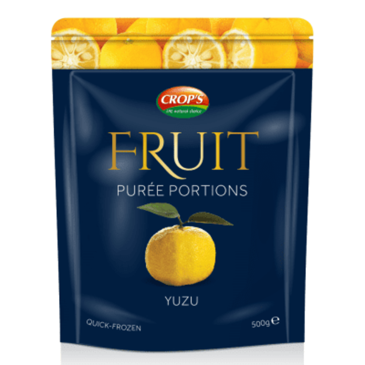 Пюре з юзу порційне заморожене Crop's 500 г