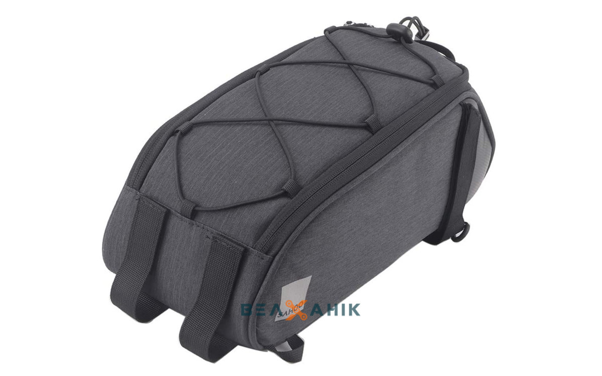 Велосумка на багажник Sahoo Urban 141465 8 л чорна