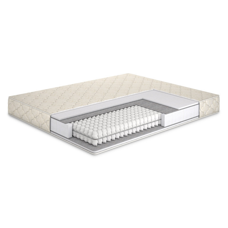 Жорсткий пружинний матрац покет ортопедичний для дорослих Бум 3 Pocket Spring Matro з євробортом