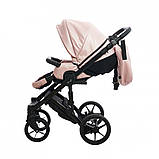 Коляска 3 в 1 Verdi Mirage NEW pink 9023-VMN-04, фото 4
