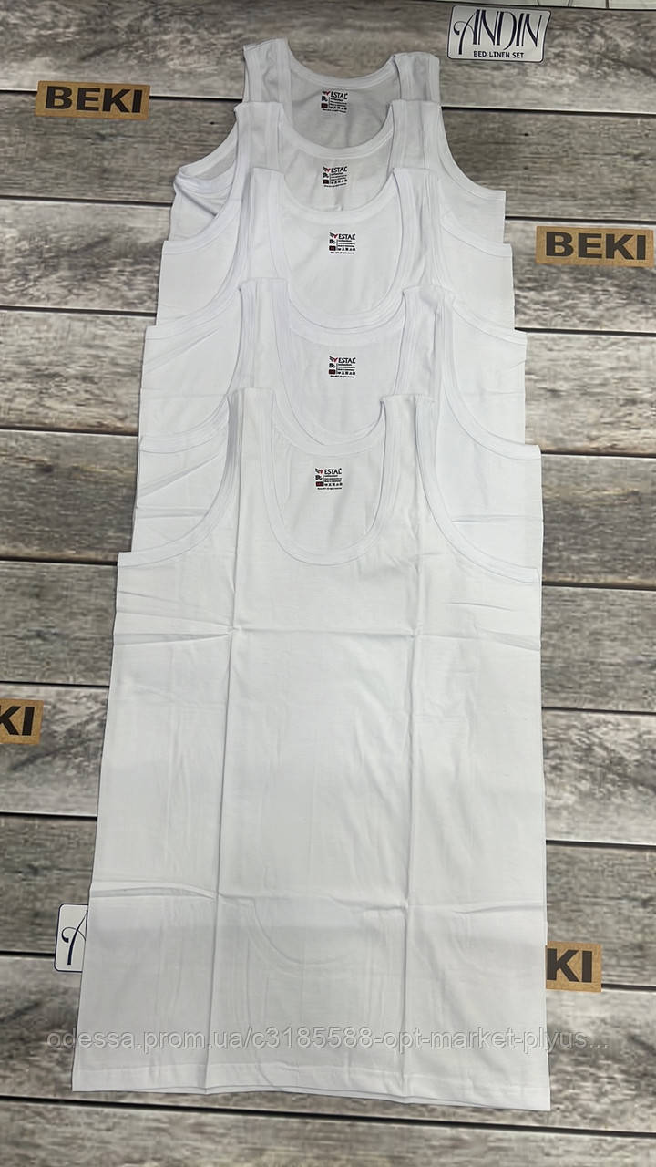 Майки чоловічі "BEKI-SAMO" вибір кольорів (48-56) Узбекистан гуртом купити від складу 7 км Одеса