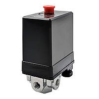 Пресостат блок автоматики компресора 380 В чотири виходи AIRKRAFT SP039-4 ORG