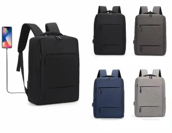 Спортивний рюкзак шкільний дорожній 41*30 см на блискавці з кишенею в різних кольорах Inna