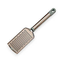Тертка KitchenWare #401 нержавіюча сталь дрібна одностороння 23.5 см