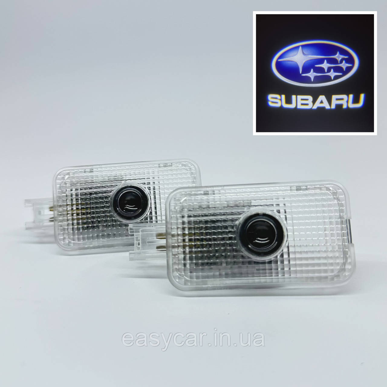 Логотип підсвітка дверей Субару Lazer door logo light Subaru