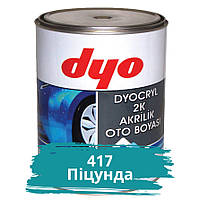 417 Піцунда Акрилова фарба для авто DYO 1 л (без затверджувача)