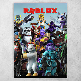 Плакат постер "Roblox / Роблокс" №2