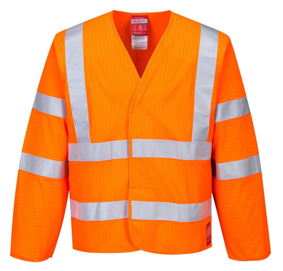 Куртка FR85 вогнестійка, сигнальна, колір помаранчевий ORR, жовтий YER, S/M - XX/3XL, Розмір: L/XL, фото 1