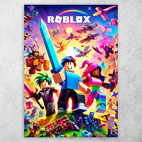 Плакат постер "Roblox / Роблокс" №3